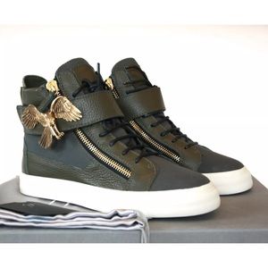 MENS HOMME/ GIUSEPPE ZANOTTI HIGH-TOP SNEAKERS.